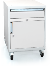 Mobile cabinet for workbenches 820 x 555 x 600 - door-drawer